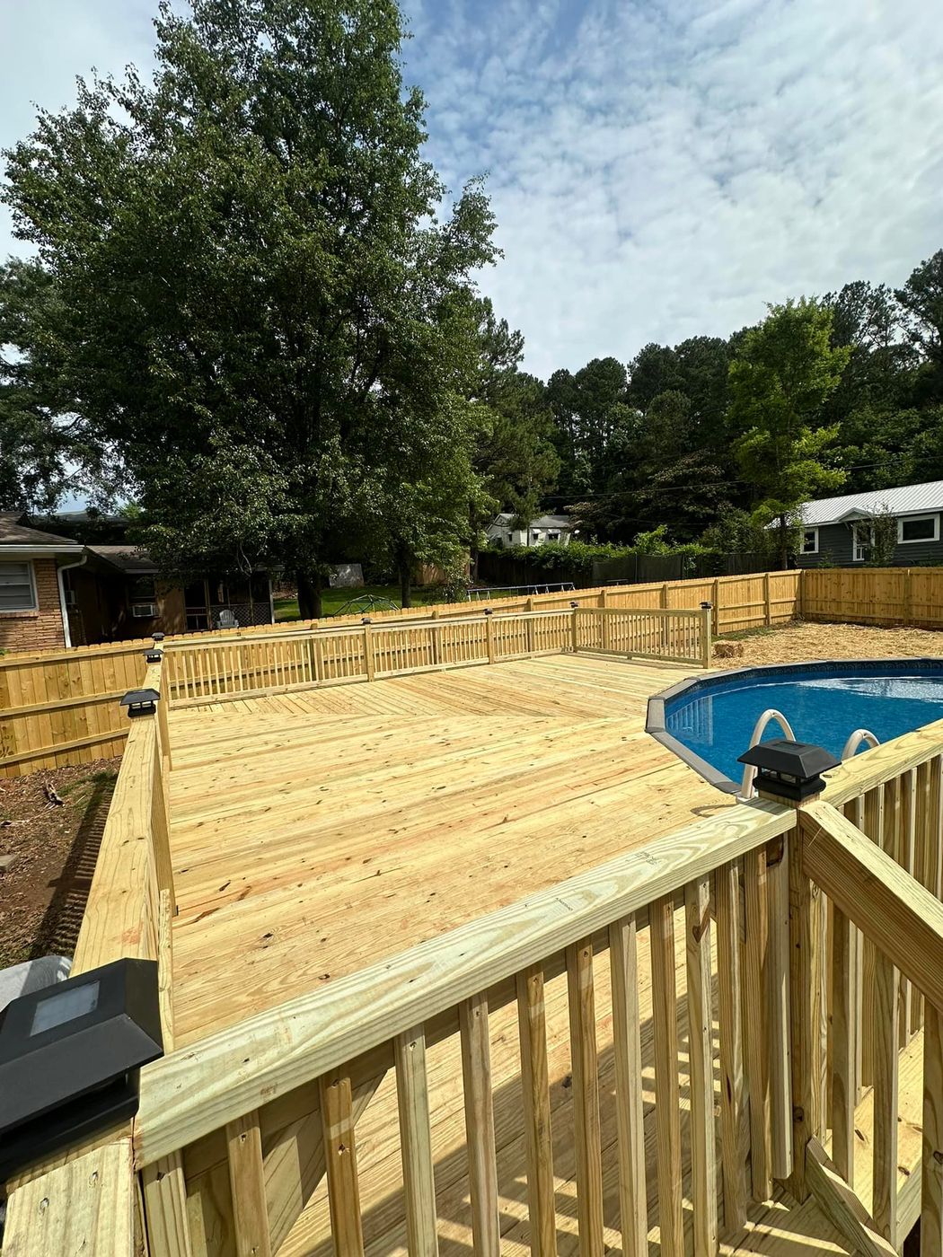 Pool deck